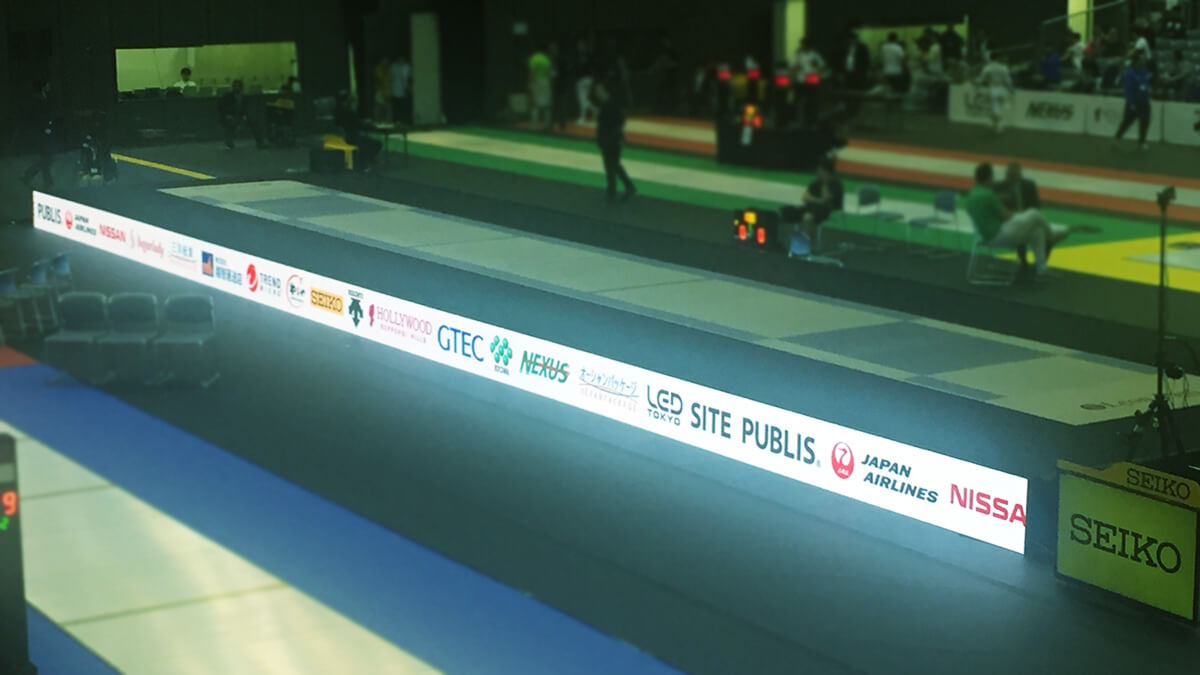 LED演出にも注目の「SITE PUBLIS Presents アジアフェンシング選手権大会2019」が開幕