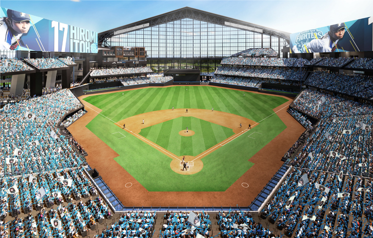 北海道日本ハムファイターズの新球場が2023年3月に開業！