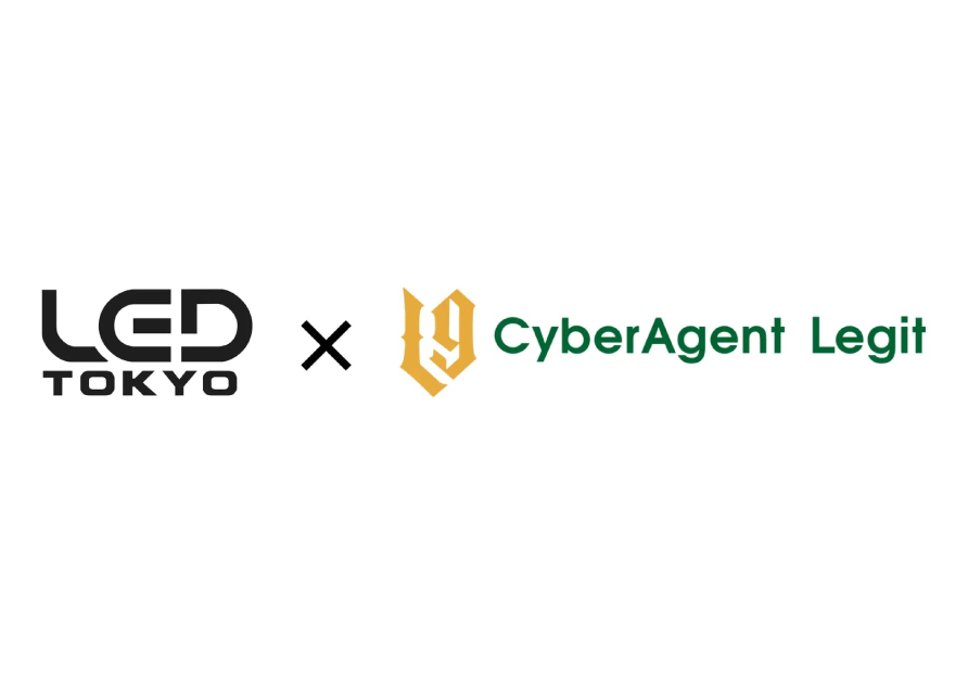 『LED TOKYO』がCyberAgent Legitとスポンサー契約をしました。